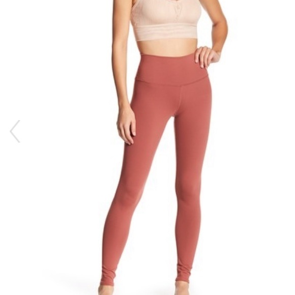 ALO Yoga Pants - Al Yoga High Waist Airbrush Leggings Earth M